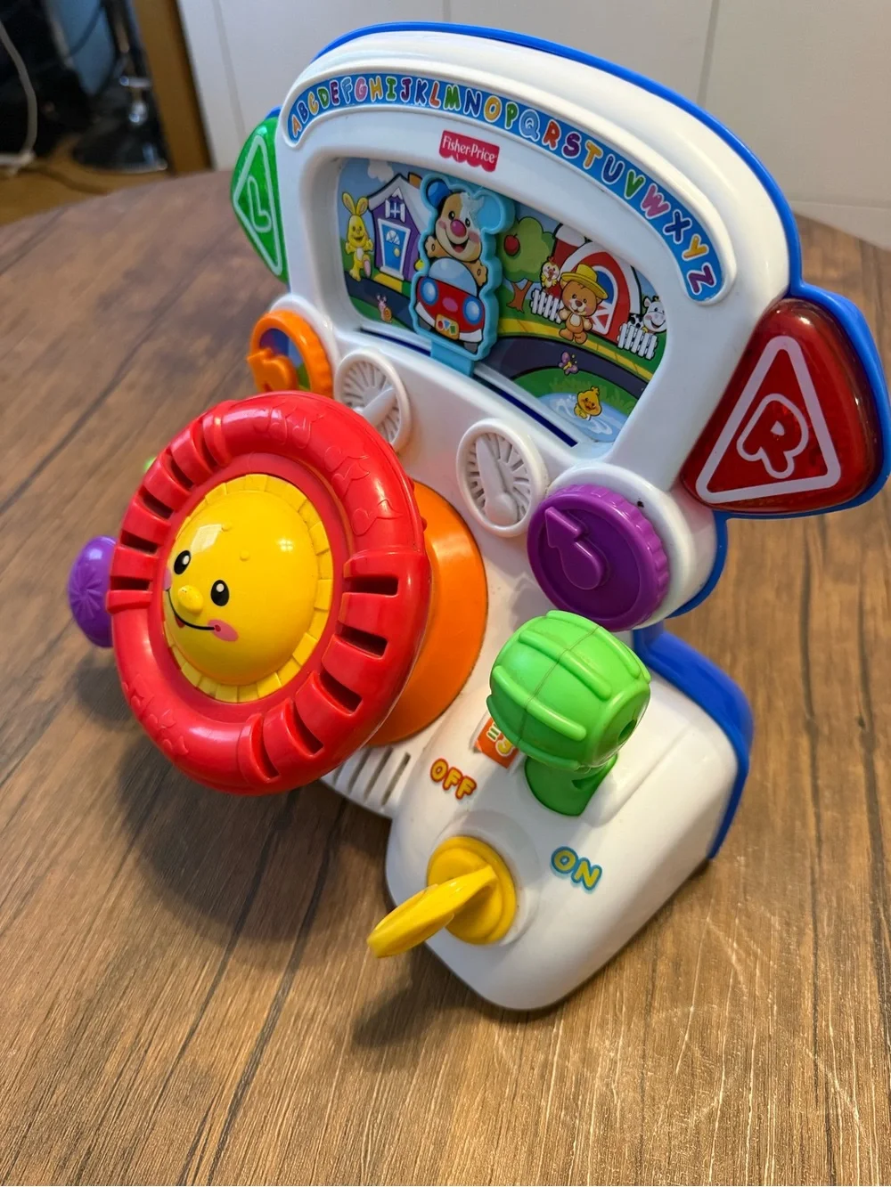 Fisher-Price Laugh & Learn Rumble & Learn Steering Wheel Driver Toy